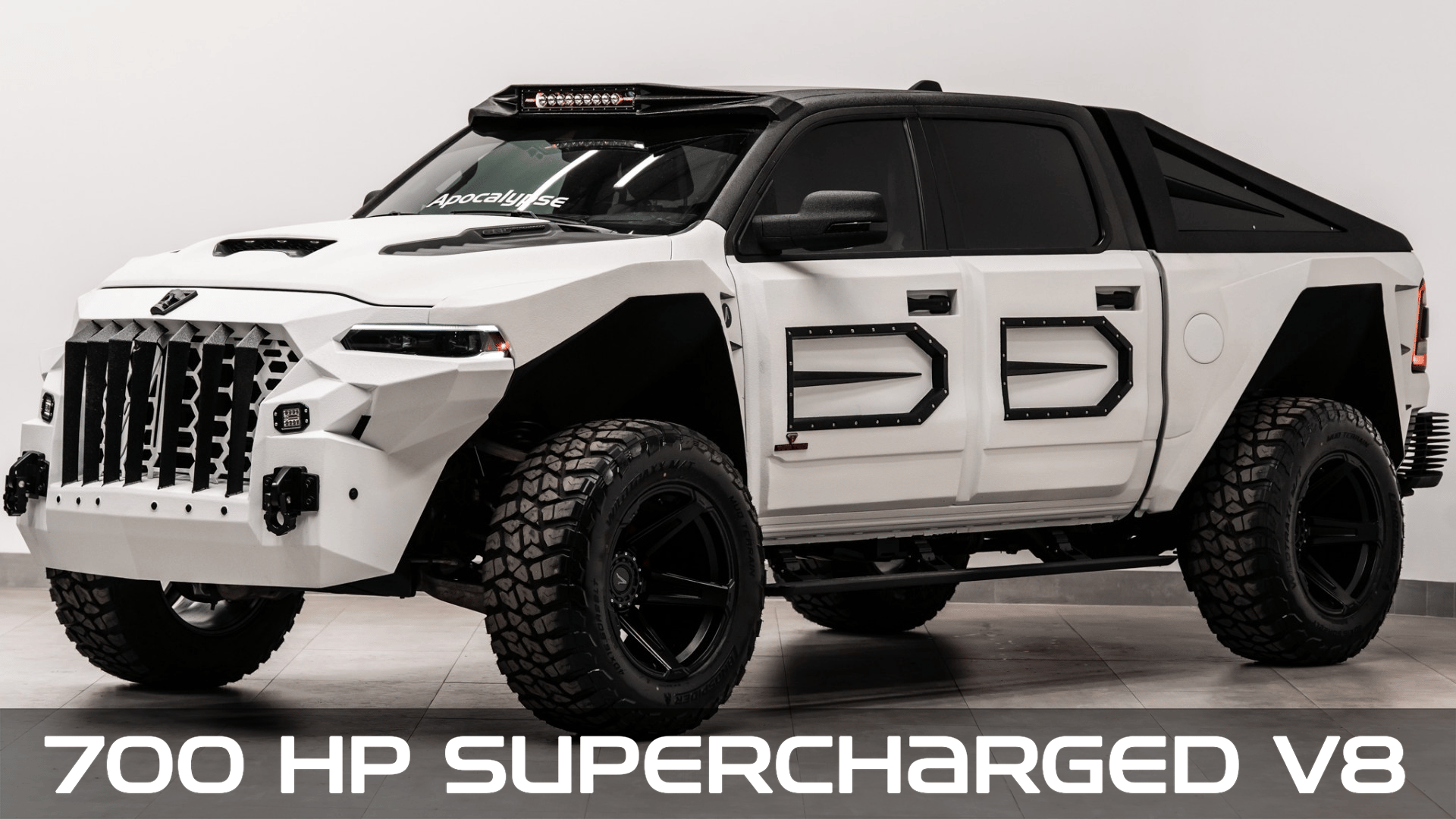 2024 APOCALYPSE SUPERTRUCK in White, photo 1 of 60