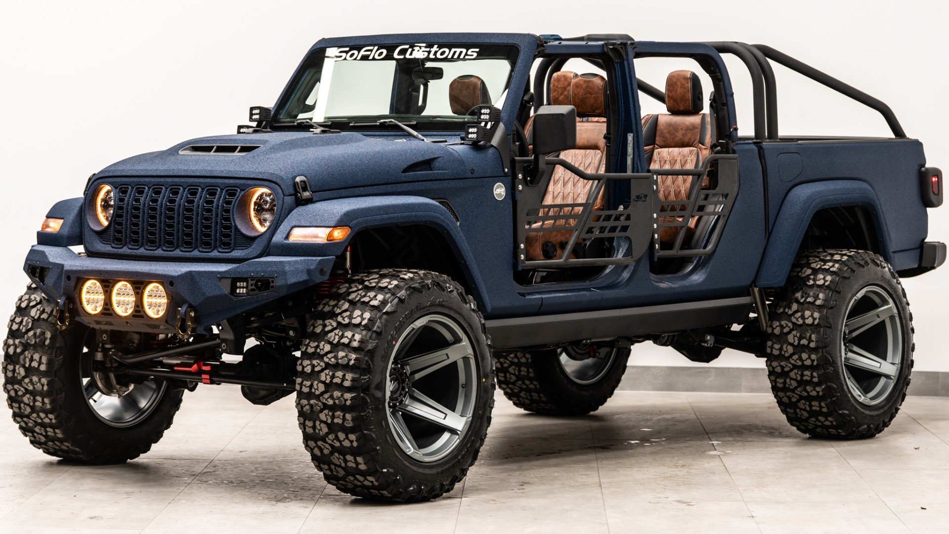 2025 JEEP GLADIATOR in Blue, photo 1 of 52