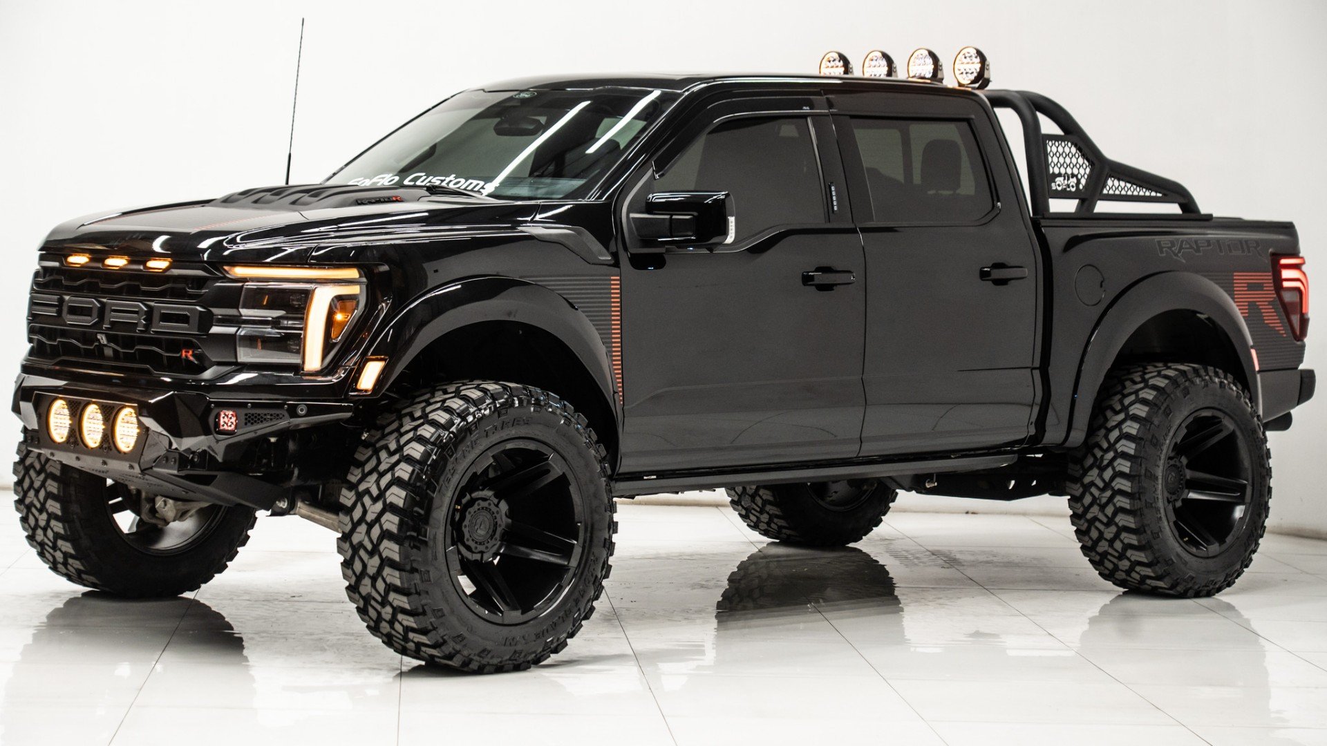 2025 FORD F-150 RAPTOR R in Black, photo 1 of 49