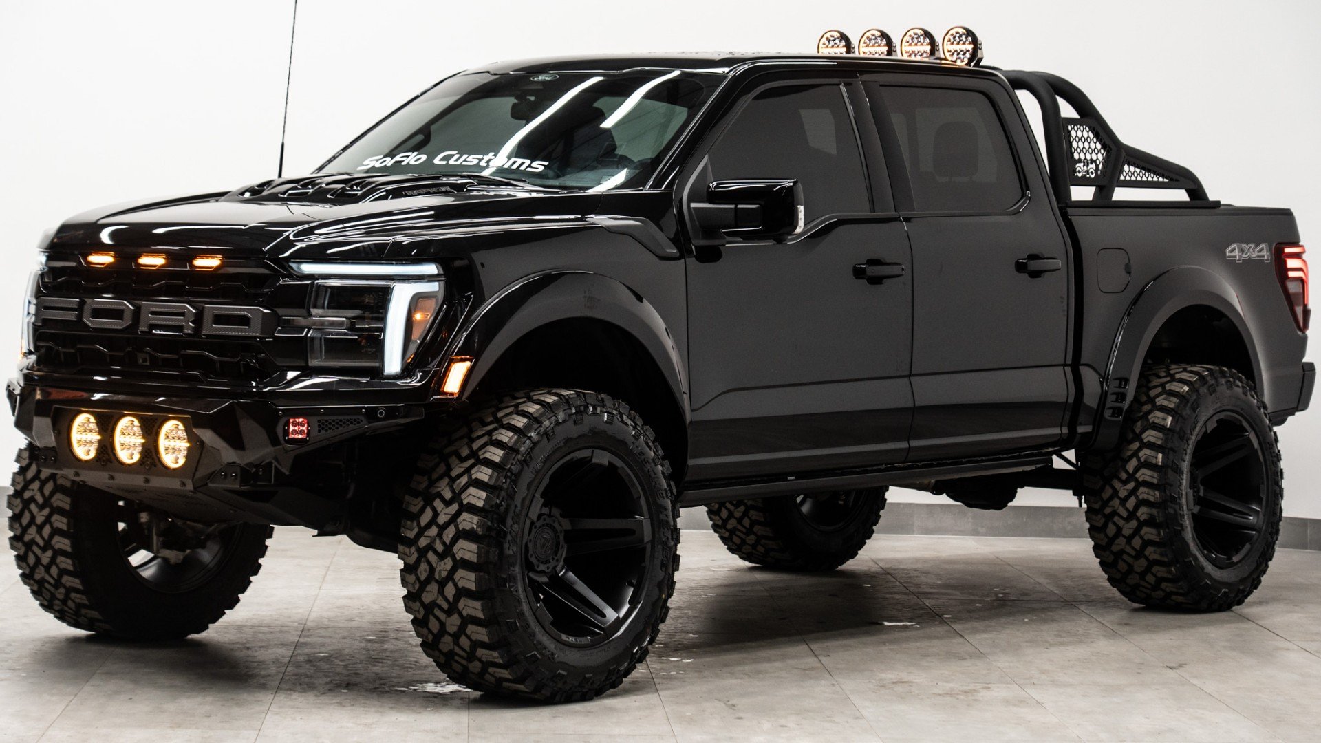 2024 FORD F-150 LARIAT in Black, photo 1 of 45