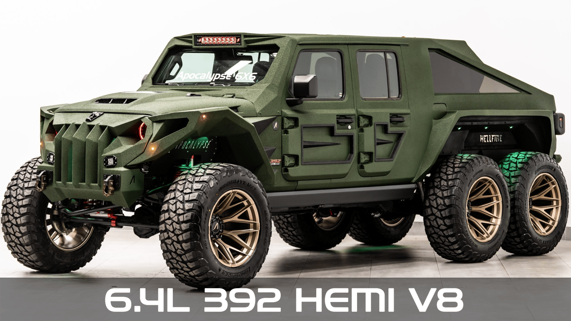 2026 APOCALYPSE HELLFIRE 6X6 in Green, photo 1 of 56