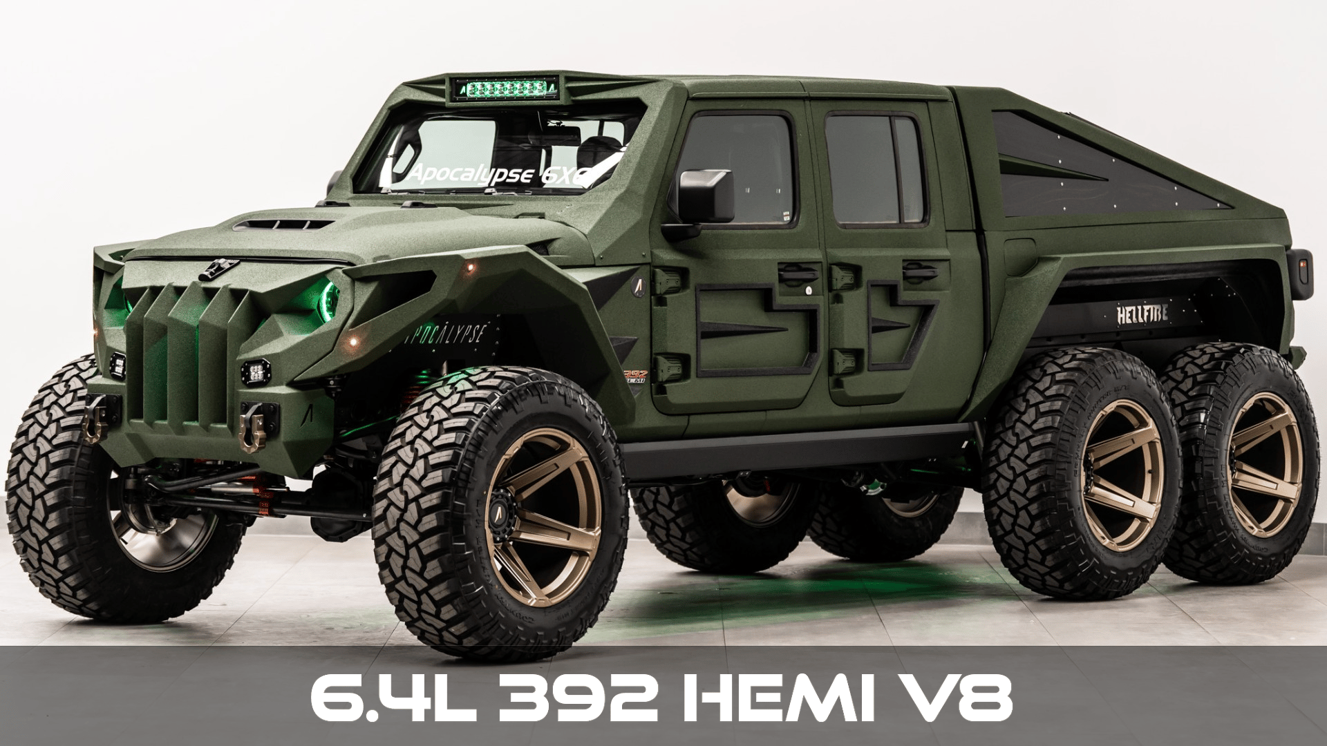 2026 APOCALYPSE HELLFIRE 6X6 in Green, photo 1 of 50