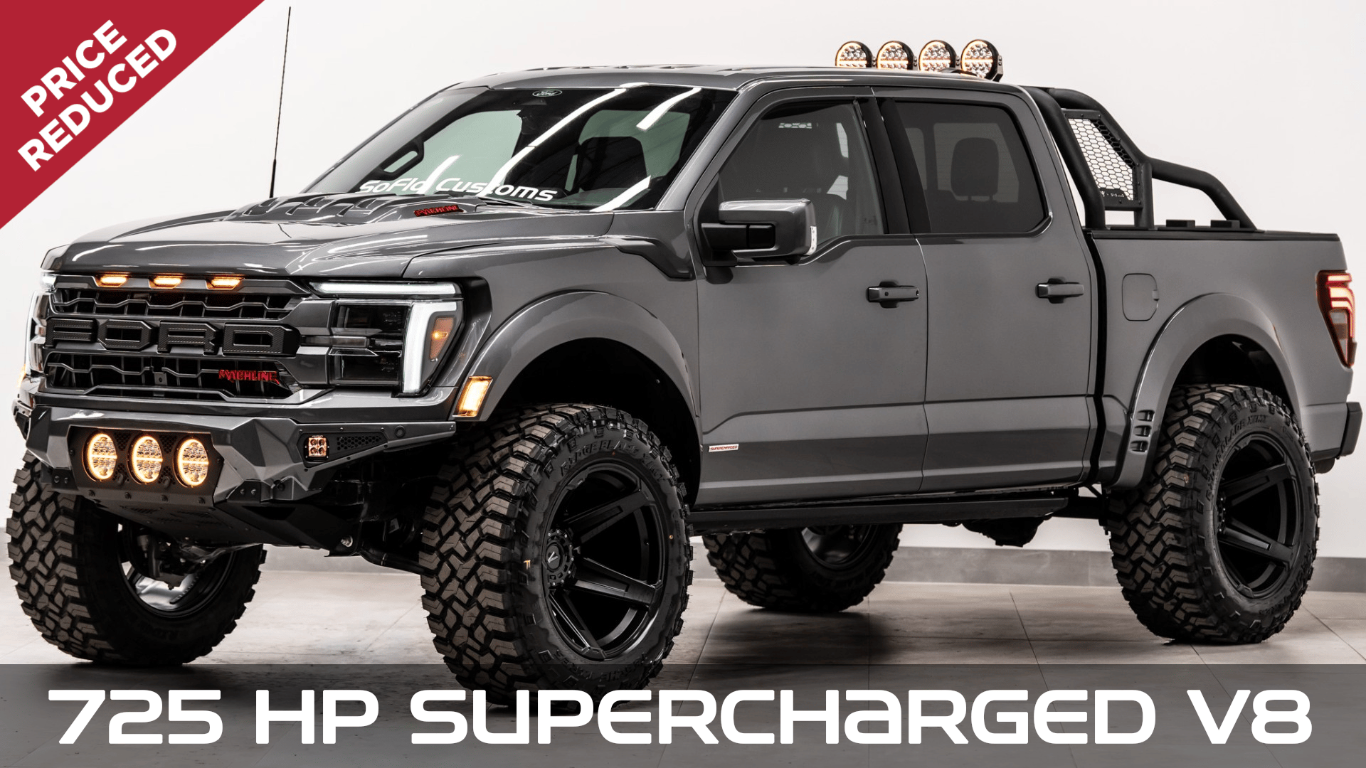 2025 FORD F-150 4X4 LARIAT in Gray, photo 1 of 5