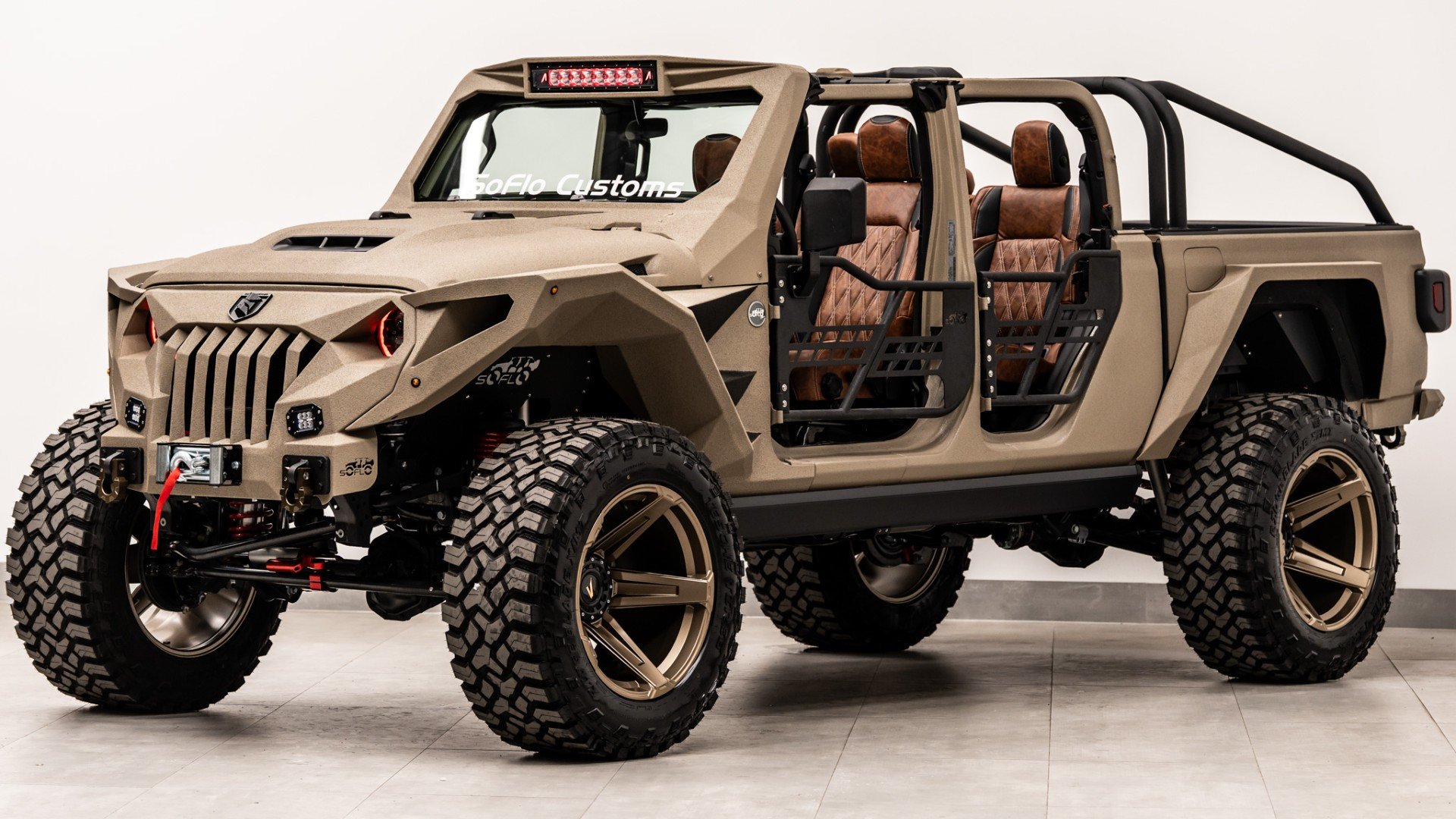2026 JEEP GLADIATOR in Tan, photo 1 of 60