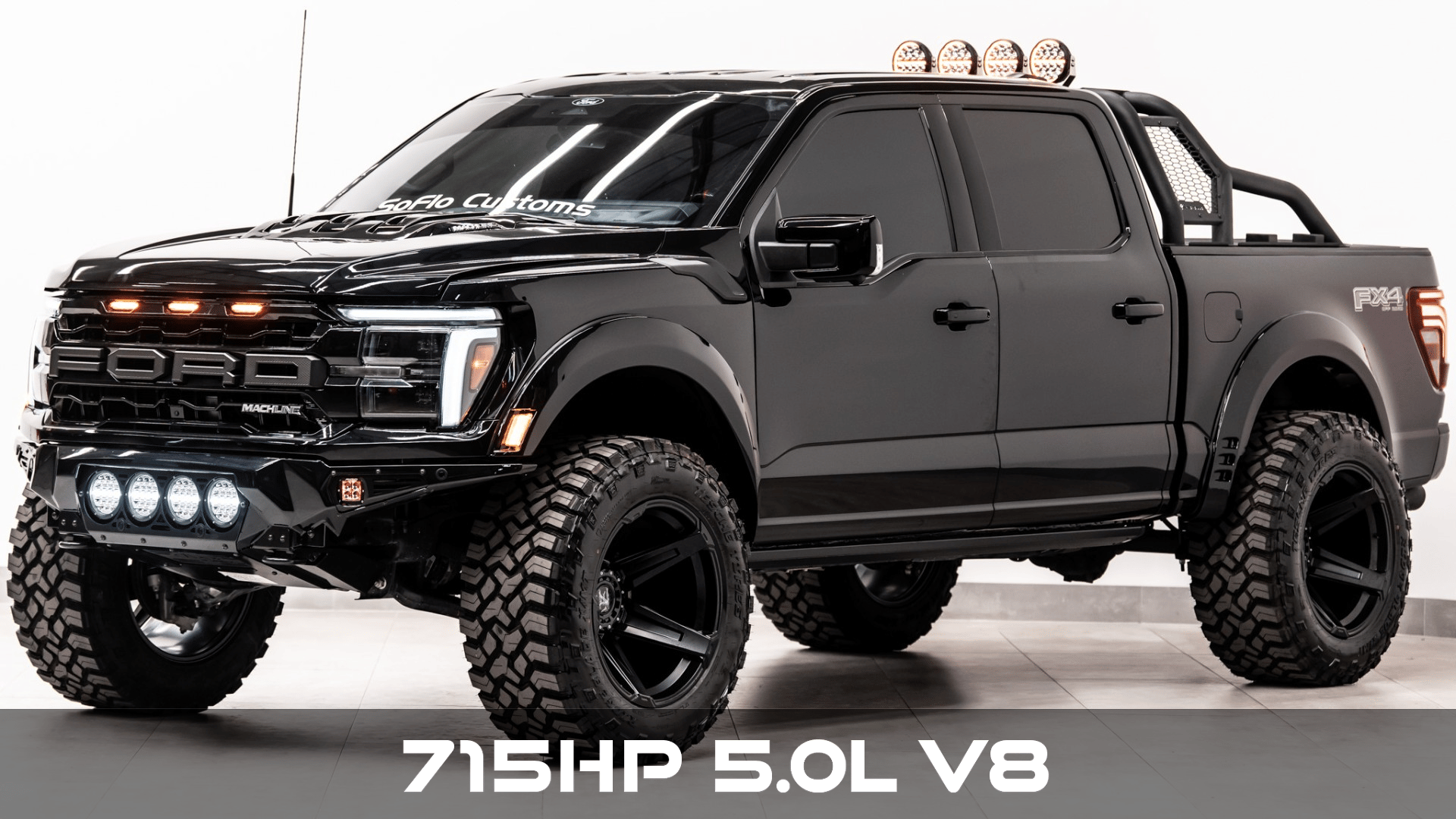 2025 FORD F-150 LARIAT in Black, photo 1 of 57
