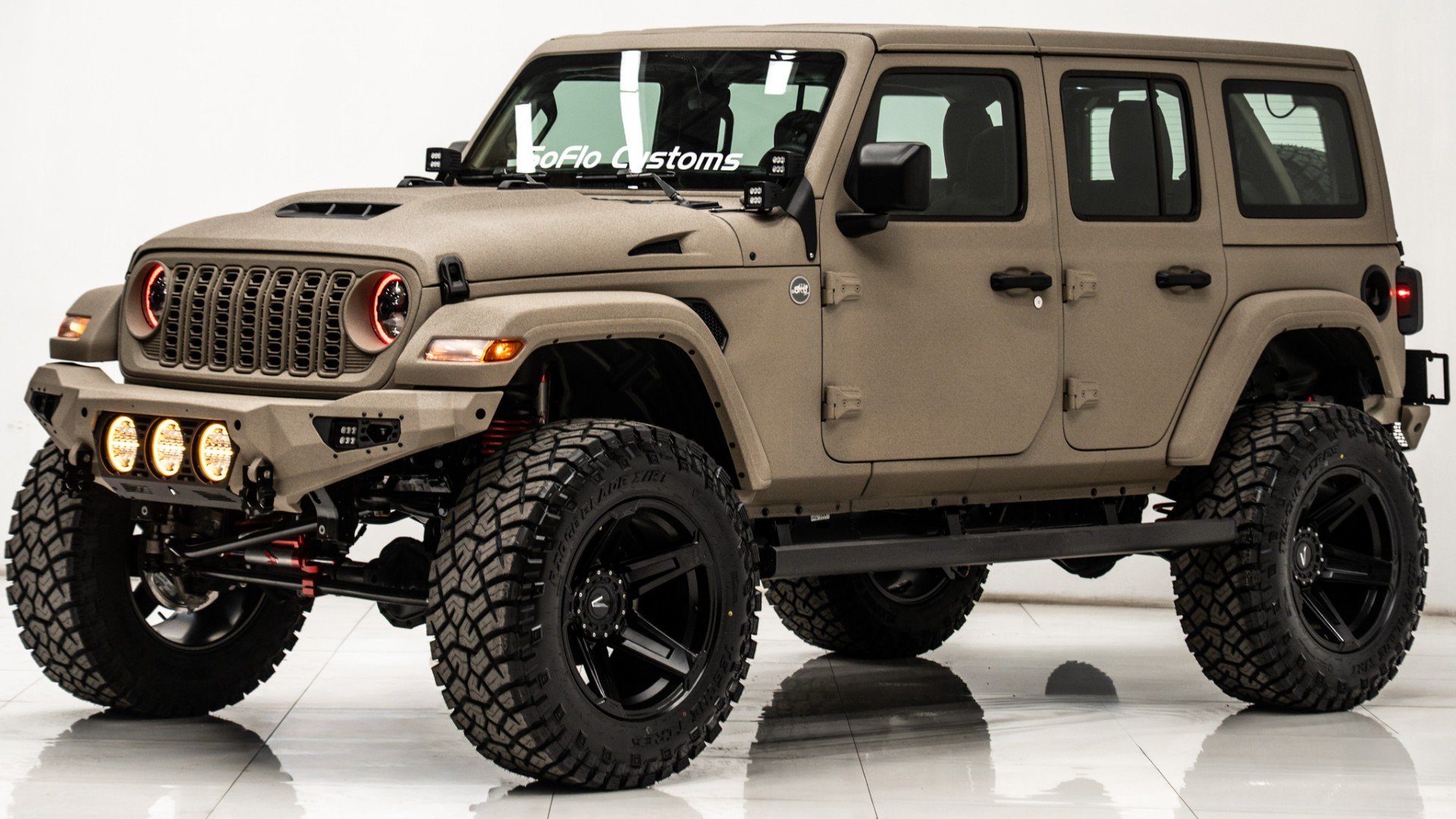 2026 JEEP WRANGLER in Tan, photo 1 of 24