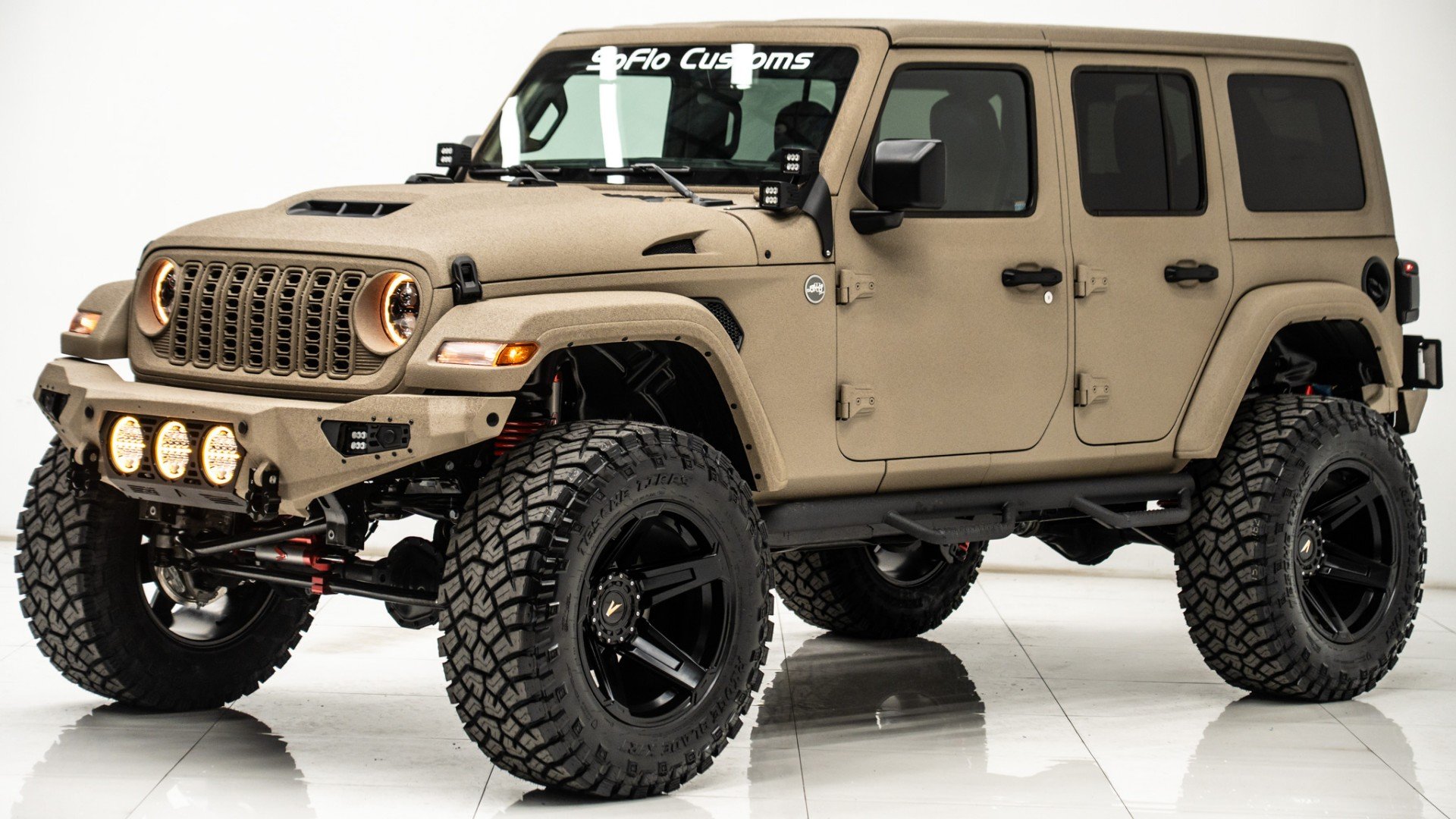 2026 JEEP WRANGLER in Tan, photo 1 of 25