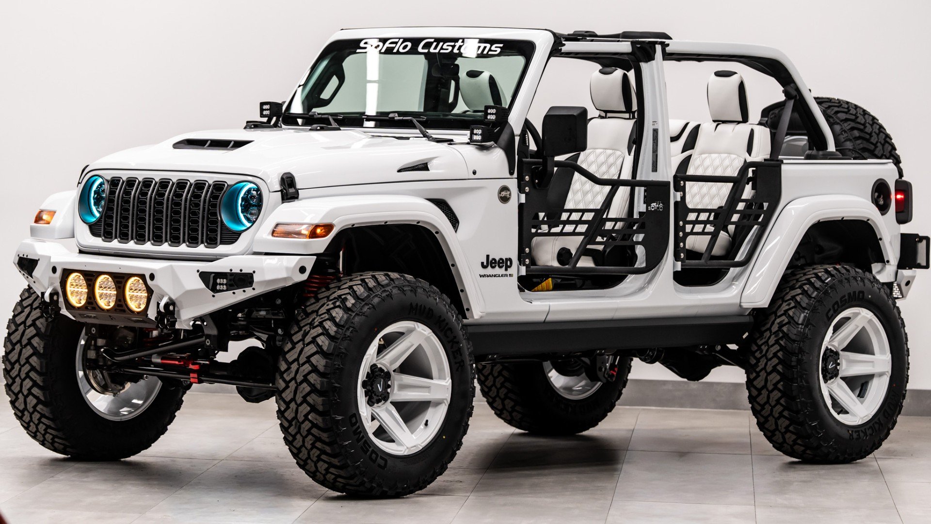 2026 JEEP WRANGLER 4X4 in White, photo 1 of 60