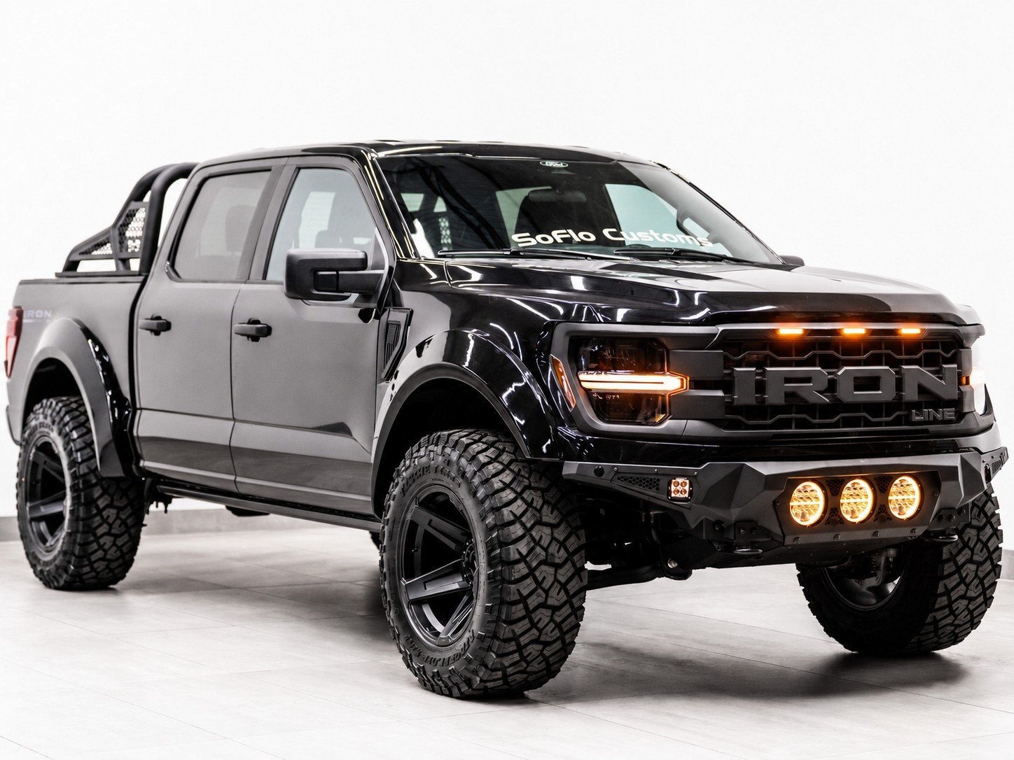 2024 FORD F-150 4X4 in Black, photo 1 of 5