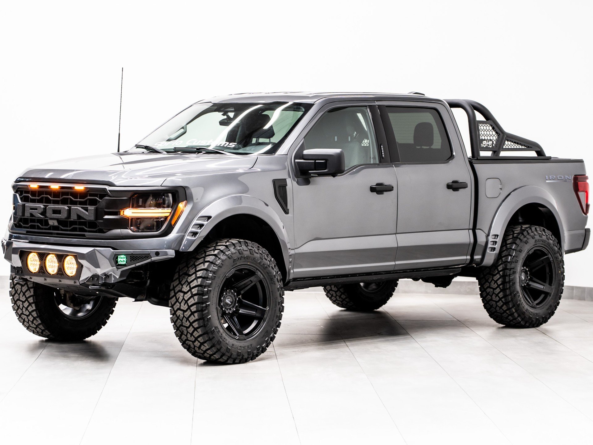 2024 FORD F-150 4X4 in Carbonized Gray Metallic, photo 1 of 5