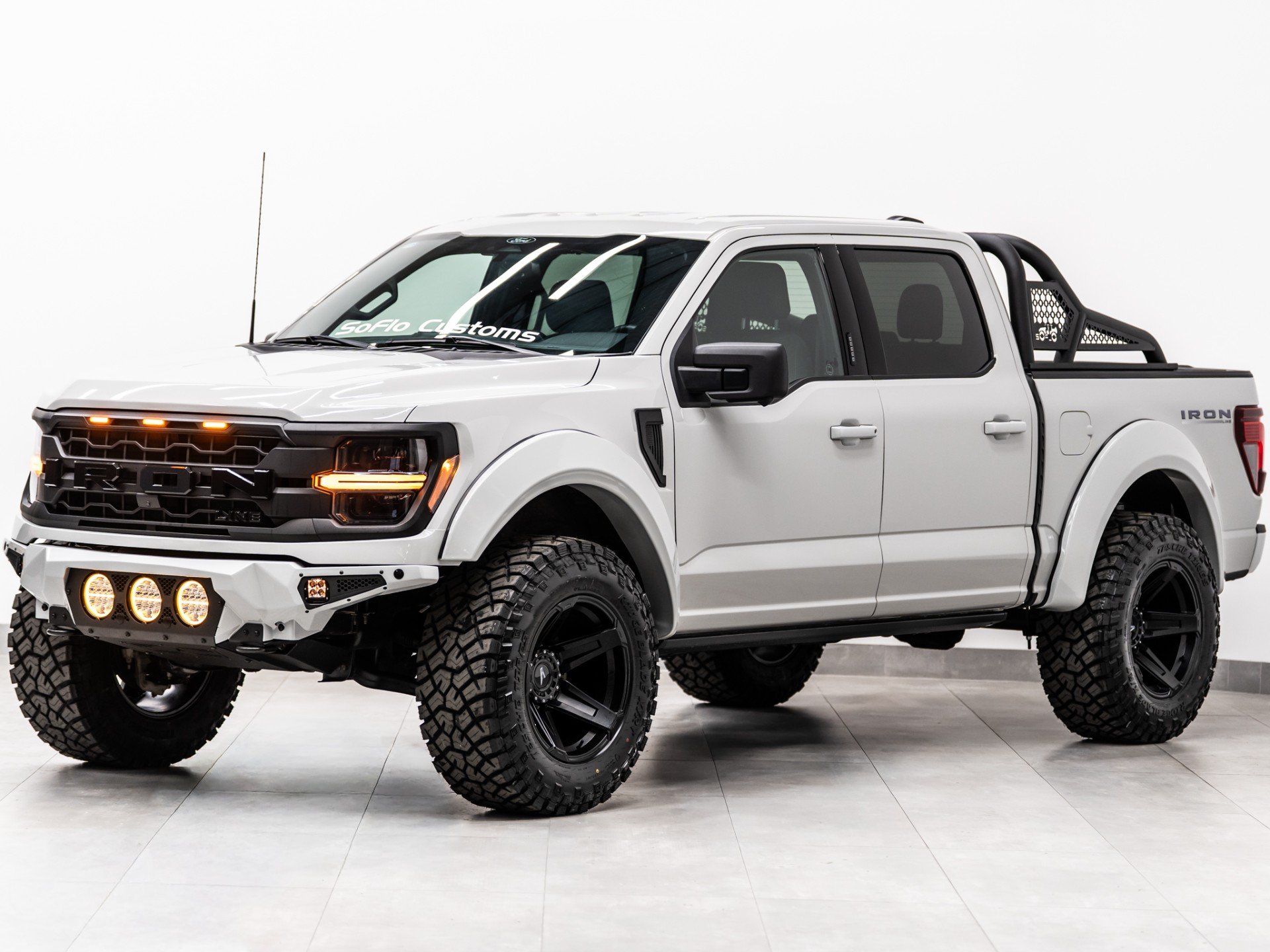 2024 FORD F-150 4X4 in Gray, photo 1 of 5