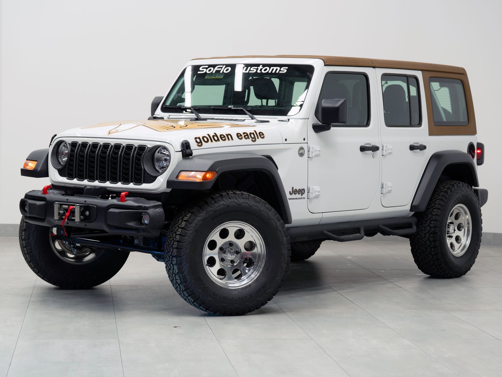 2026 JEEP WRANGLER 4X4 in BRIGHT WHITE CLEARCOAT, photo 1 of 5