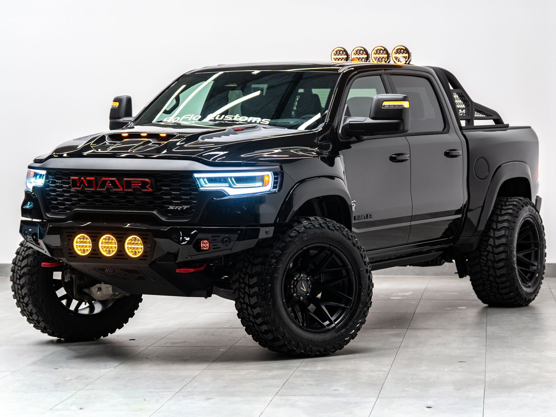 2027 RAM TRX 4X4 in Diamond Black Crystal Pearlcoat, photo 1 of 5