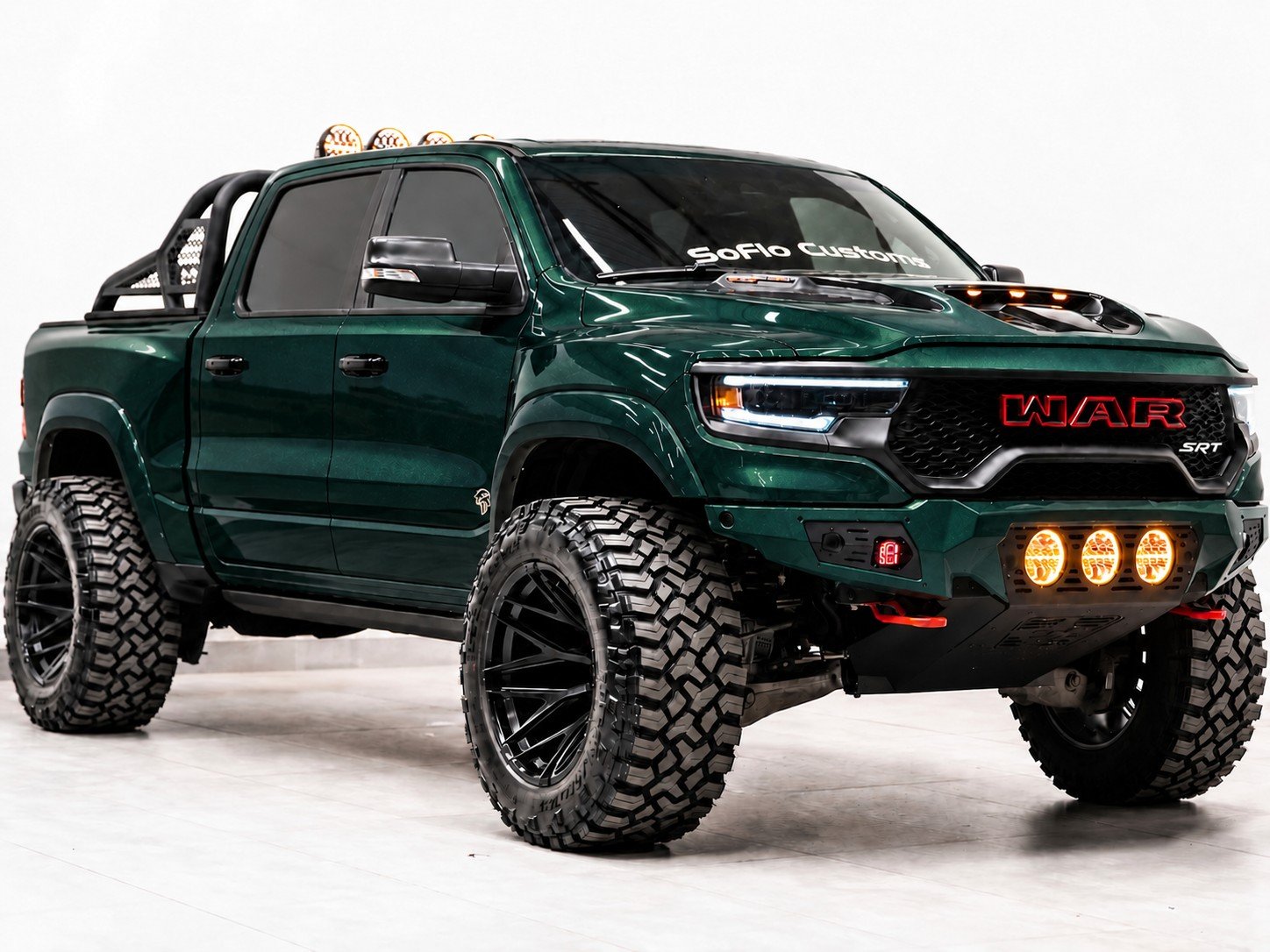 2027 RAM TRX SRT 4X4 in SERRANO GREEN METALLIC, photo 1 of 33