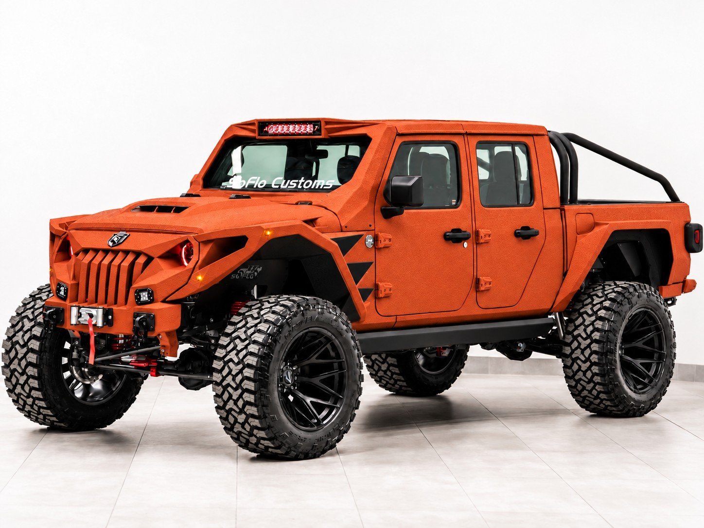 2026 JEEP GLADIATOR 4X4 in Orange, photo 1 of 11