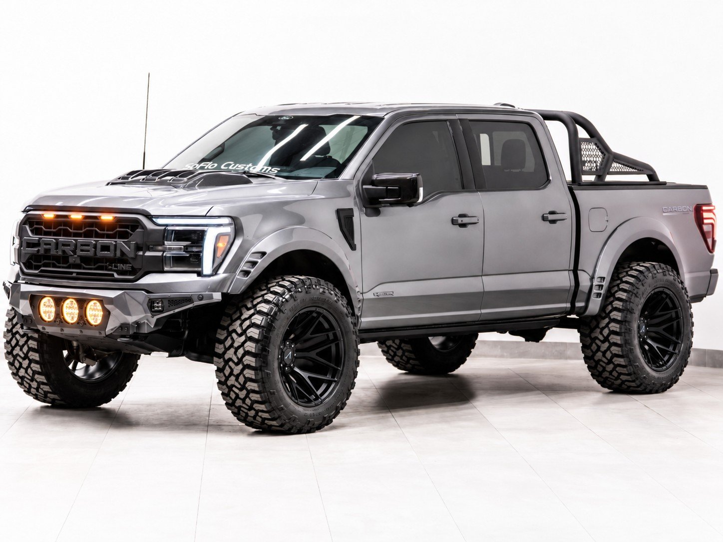 2026 FORD F-150 4X4 LARIAT in Carbonized Gray Metallic, photo 1 of 21