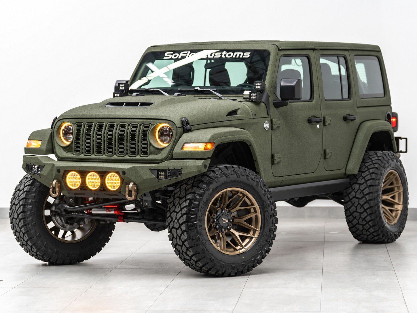 2026 JEEP WRANGLER 4X4 in Green, photo 1 of 18