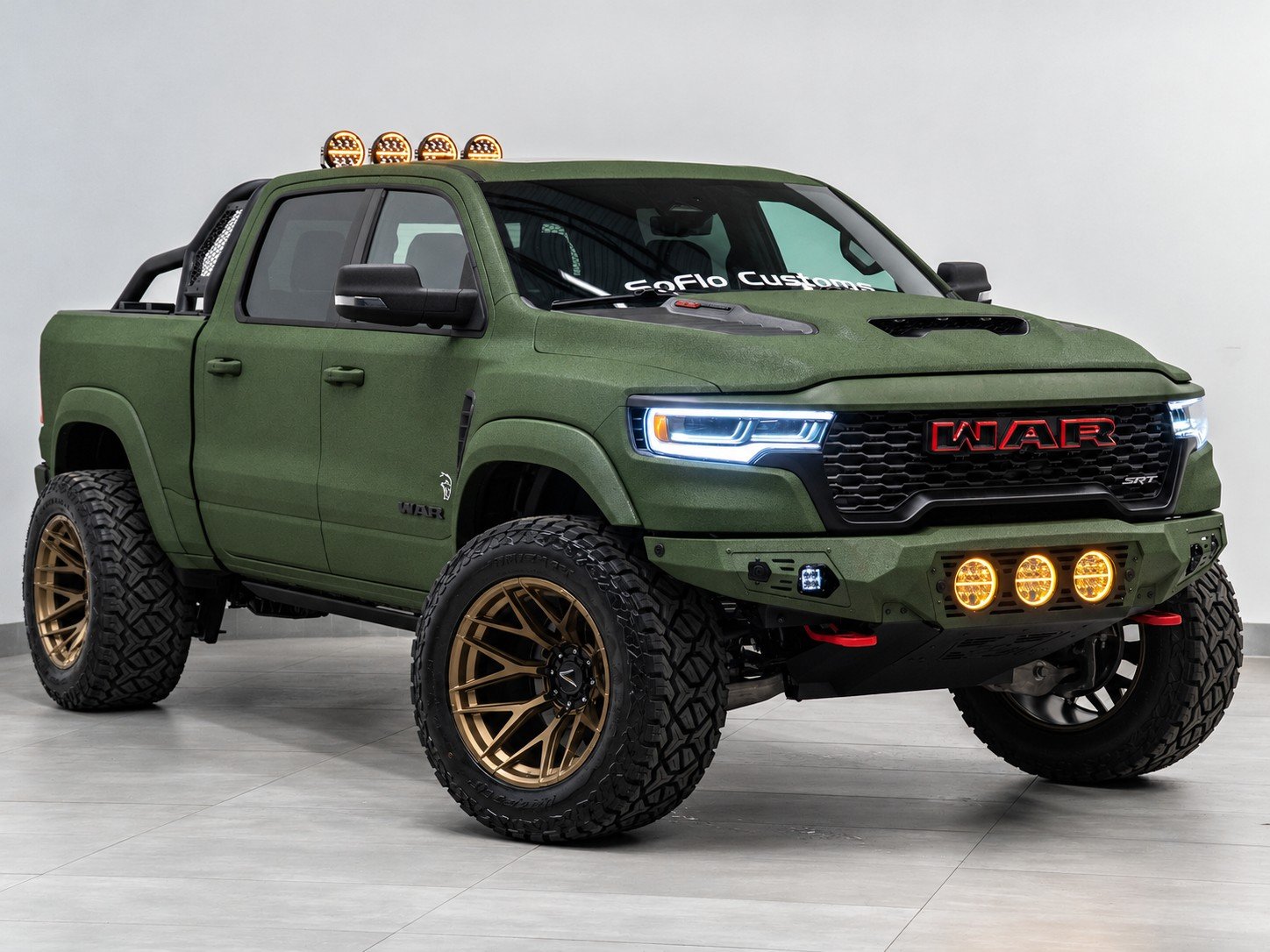 2027 RAM TRX SRT 4X4 in Green, photo 1 of 12